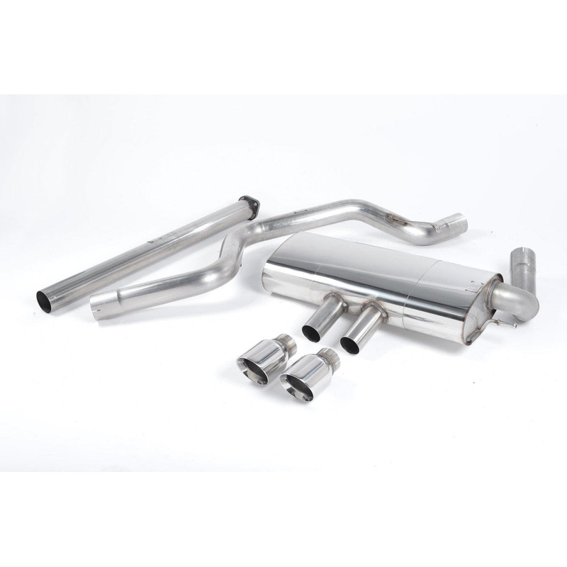 Milltek NON RESONATED CAT BACK 13-18 Focus ST Polished