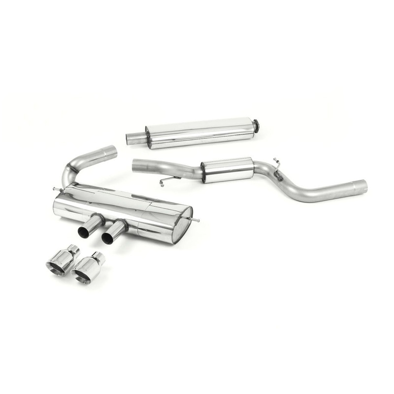 Milltek Resonated Cat Back 13-18 Focus ST Polished