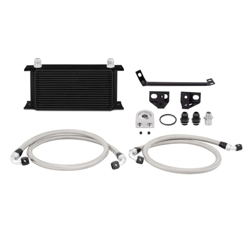 Mishimoto Oil Cooler Kit: 2015+ Ford Mustang Ecoboost