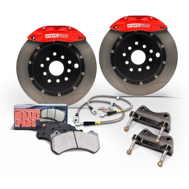 StopTech 14-19 Ford Fiesta ST Front Big Brake Kit Red ST-40