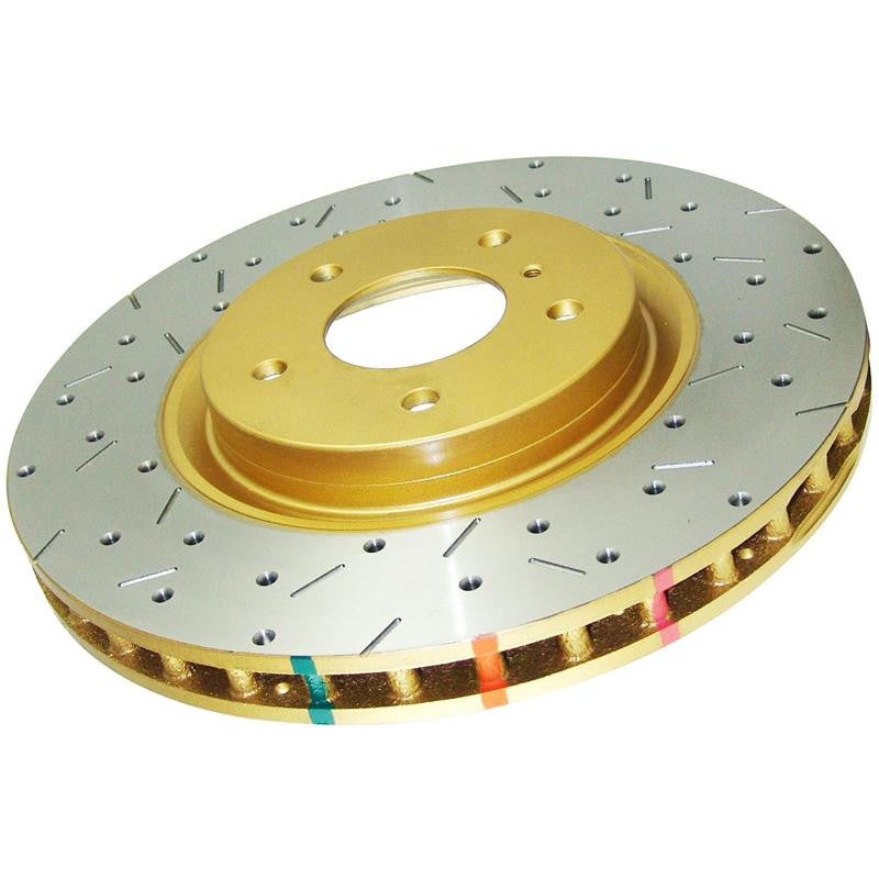 DBA 08+ EVO X Rear Drilled & Slotted 4000 Series Rotor