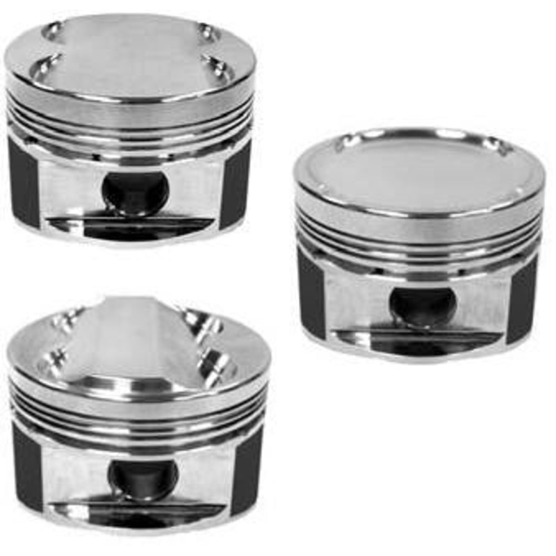 Manley 08+ Mitsubhi Evo X (4B11T) 94mm Stroker 86.0mm STD Size Bore 9.0:1 Dish Piston Set with Rings