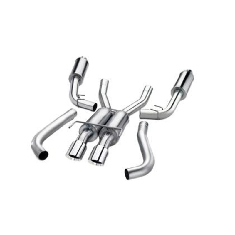 Corsa 2015 Subaru WRX Cat Back Exhaust, Polished Quad 3.5″ Tips *Sport*