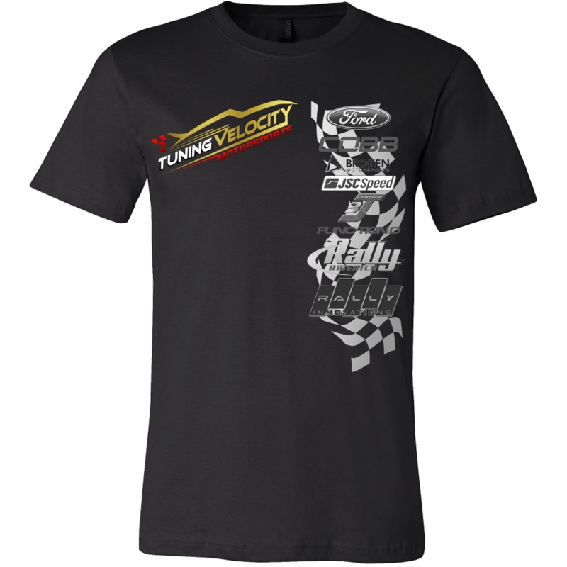 Offical Tuning Velocity Rally Team Shirt Canvas Mens Shirt Black S