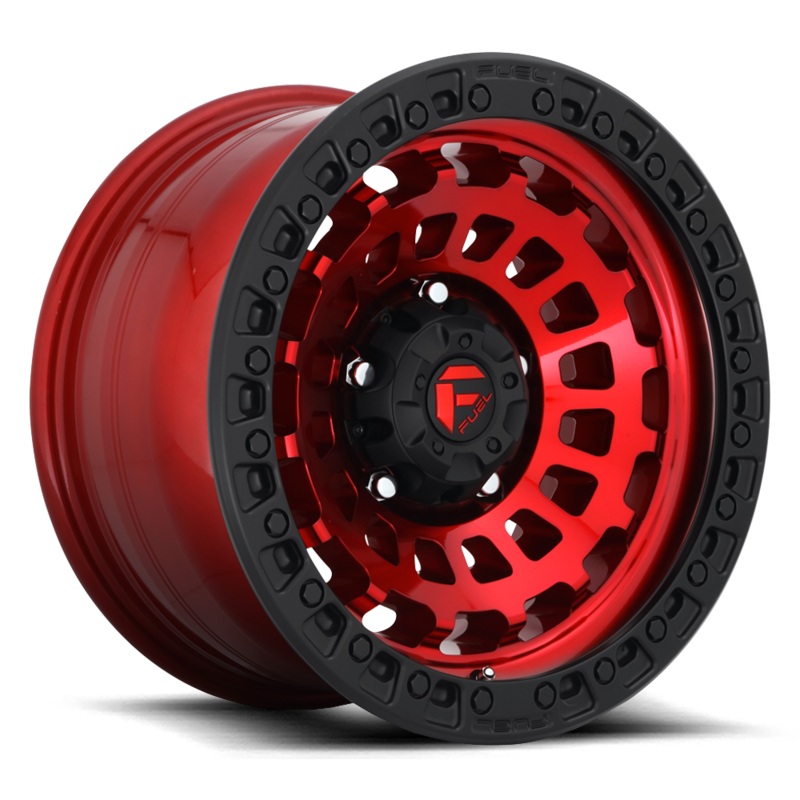 Fuel ZEPHYR Candy Red w/ Matte Black Ring