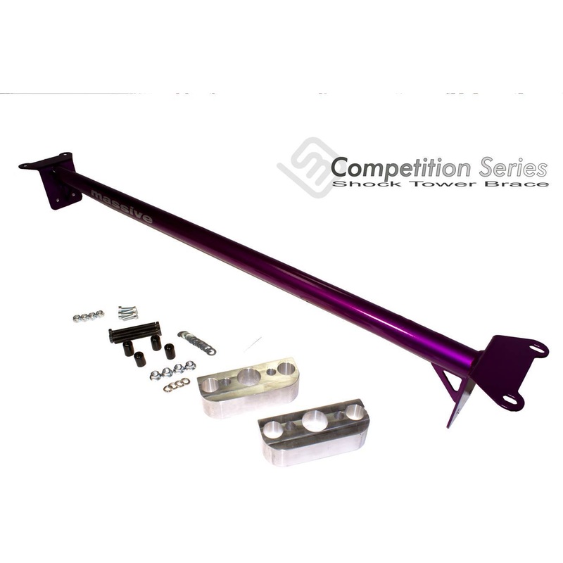 Massive Rear Shock Tower Brace for 2012+ Focus Purple Limited