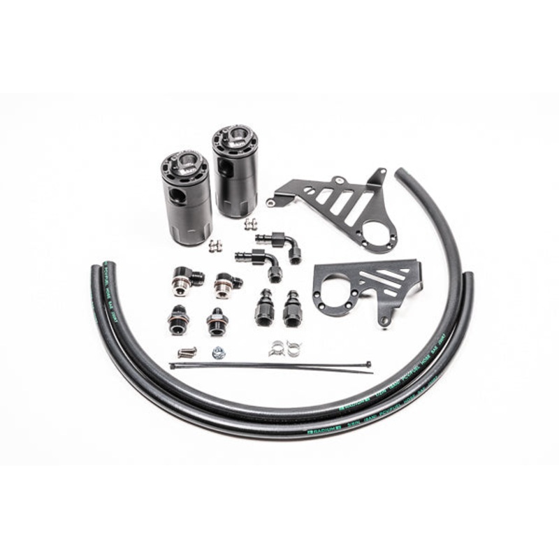 Radium Engineering Dual Catch Can Kit, 2013+ Focus ST/RS Fluid Lock ST