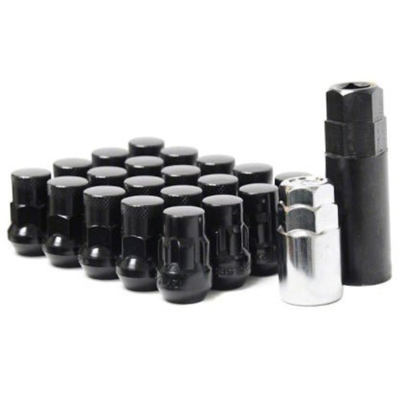 Wheel Mate Muteki SR35 Close End Lug Nuts Black