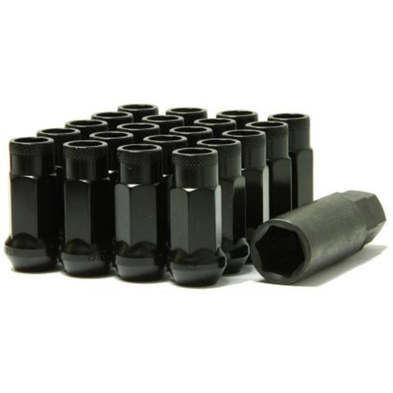 Wheel Mate Muteki SR48 Open End Lug Nuts Black