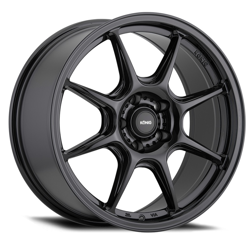 Konig Lockout-5×108 Gloss Black