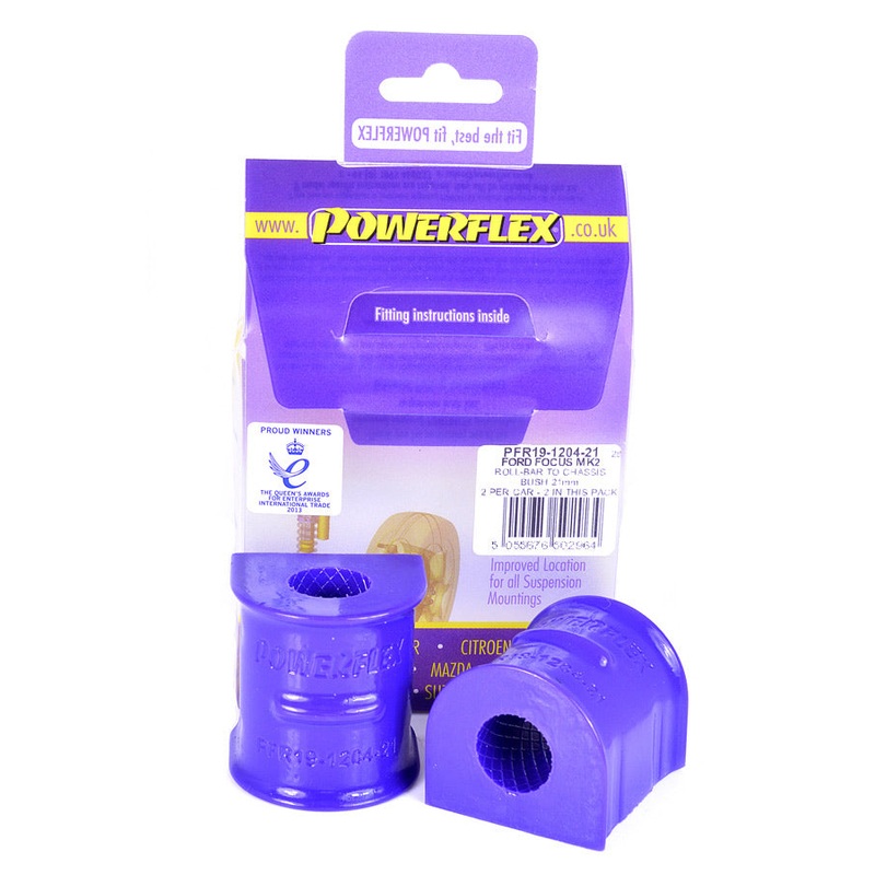 POWERFLEX Ford Focus Rear Sway Bar To Chassis Bushing Street 18 mm