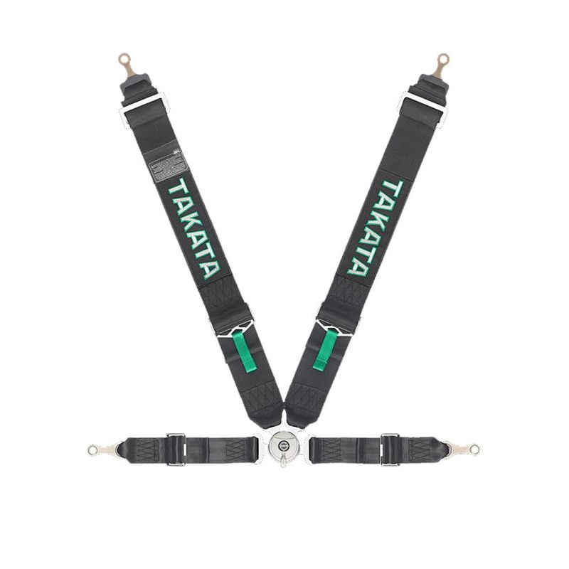 Takata RACE 4 BOLT HARNESS (Black)