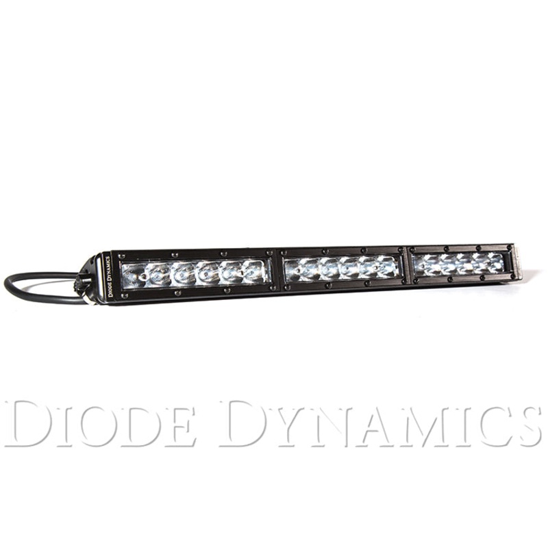 18 Inch LED Light Bar  Single Row Straight Clear Driving Each Stage Series Diode Dynamics