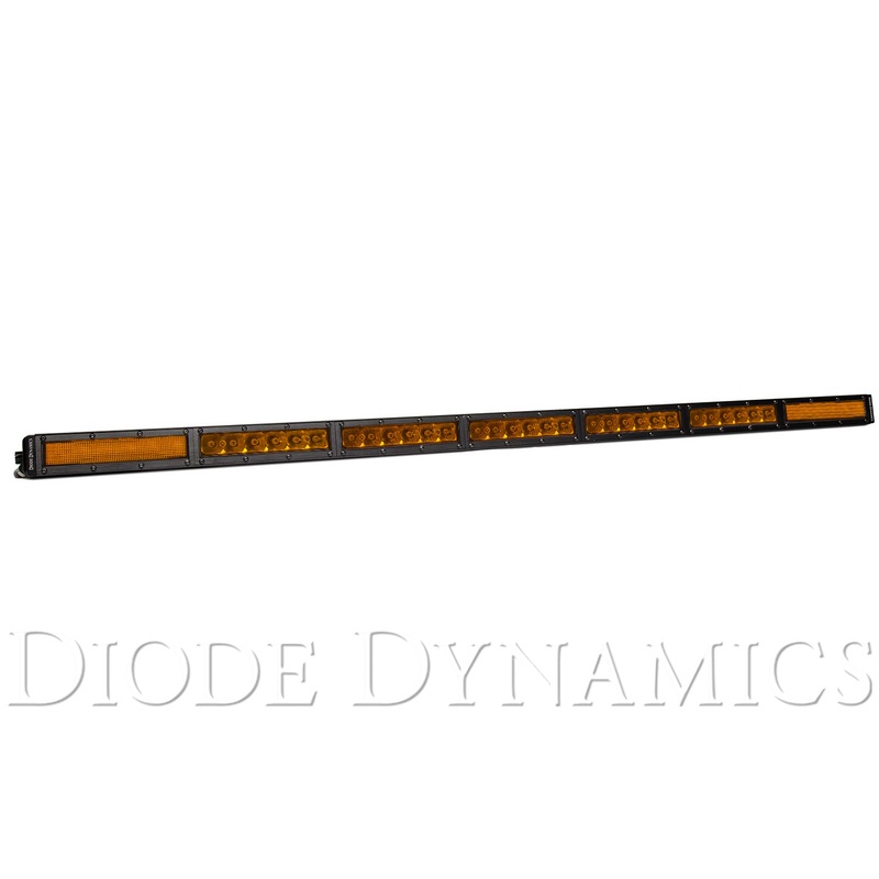 42 Inch LED Light Bar  Single Row Straight Amber Combo Each Stage Series Diode Dynamics
