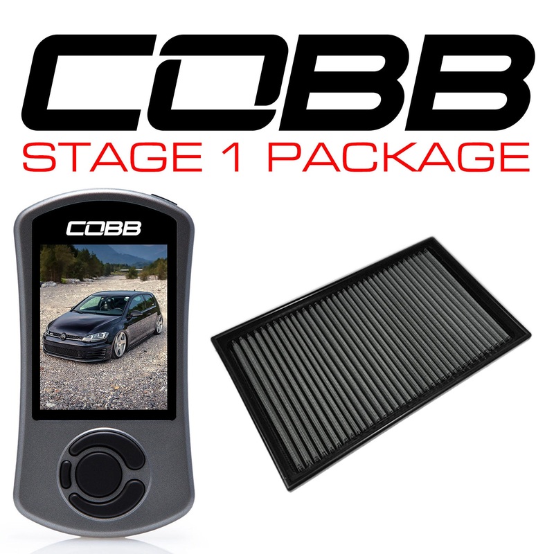 COBB VOLKSWAGEN STAGE 1 POWER PACKAGE WITH DSG FLASHING (MK7/MK7.5) GTI, JETTA (A7) GLI