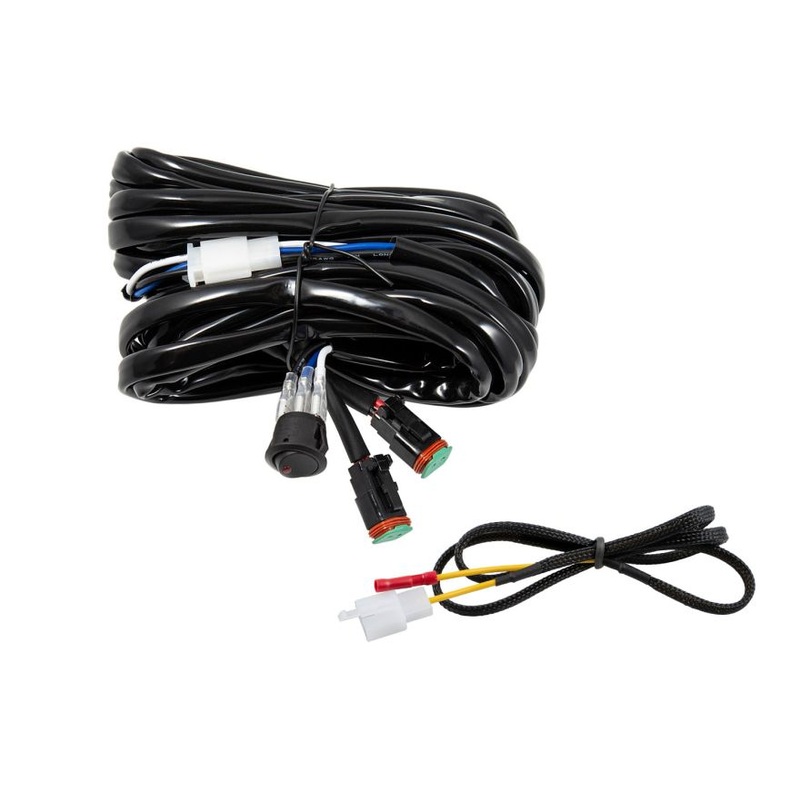 Heavy Duty Dual Output 2-Pin Offroad Wiring Harness
