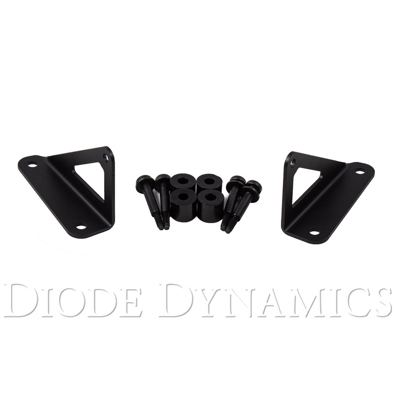 Jeep 2018 Hood Bracket Kit Diode Dynamics