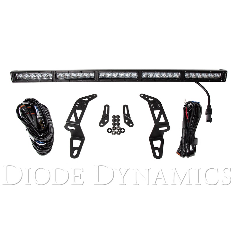 Jeep 2018 SS30 Bumper LED Kit White Driving Single Diode Dynamics