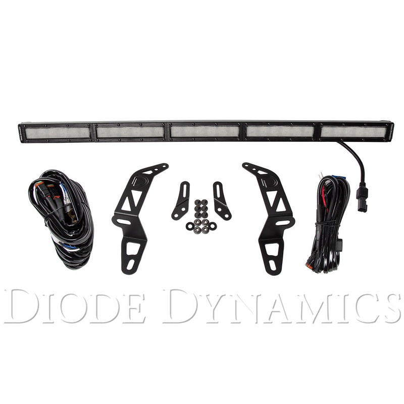Jeep 2018 SS30 Bumper LED Kit White Flood Single Diode Dynamics