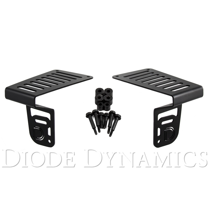 Jeep JL 2018-2019 Cowl Bracket Kit Diode Dynamics
