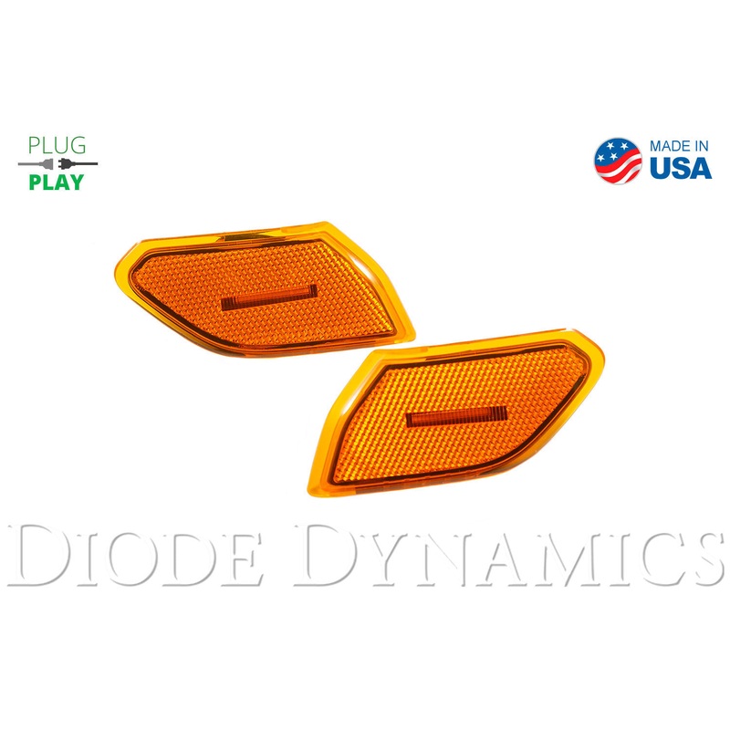 Jeep JL Sidemarkers Amber Set Diode Dynamics