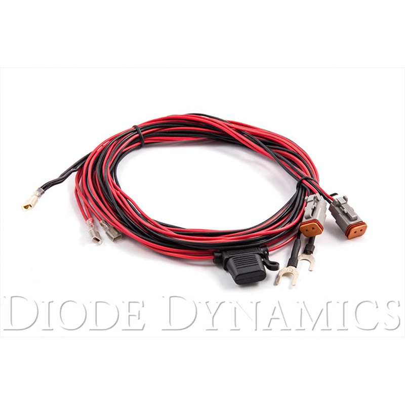 Light Duty Dual Output Light Bar Wiring Harness Diode Dynamics
