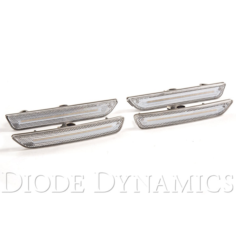 Mustang 2010 LED Sidemarkers Clear Set Diode Dynamics