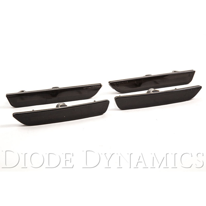 Mustang 2010 LED Sidemarkers Smoked Set Diode Dynamics