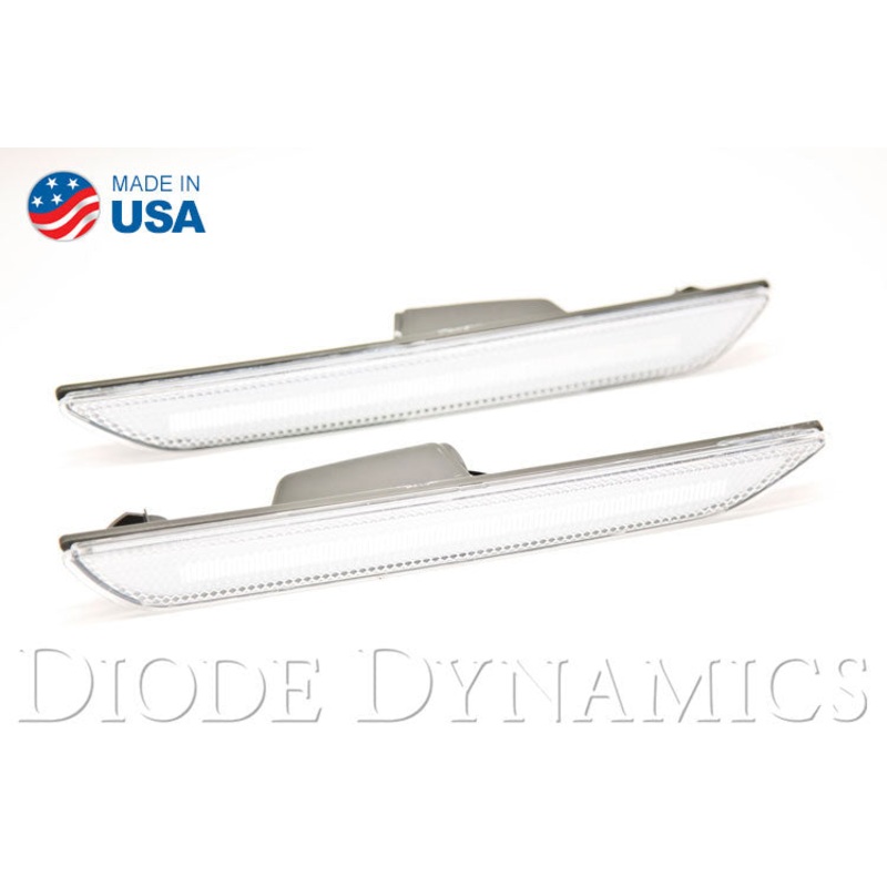 Mustang 2015 EU LED Sidemarkers Clear Set Diode Dynamics