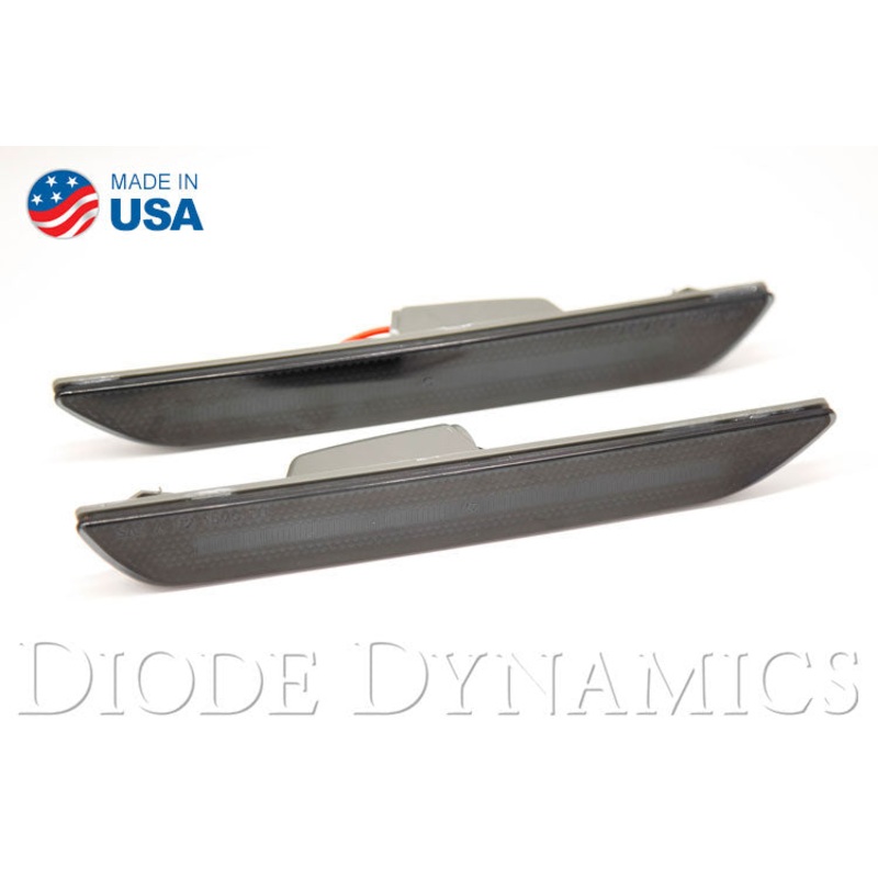 Mustang 2015 EU LED Sidemarkers Smoked Set Diode Dynamics