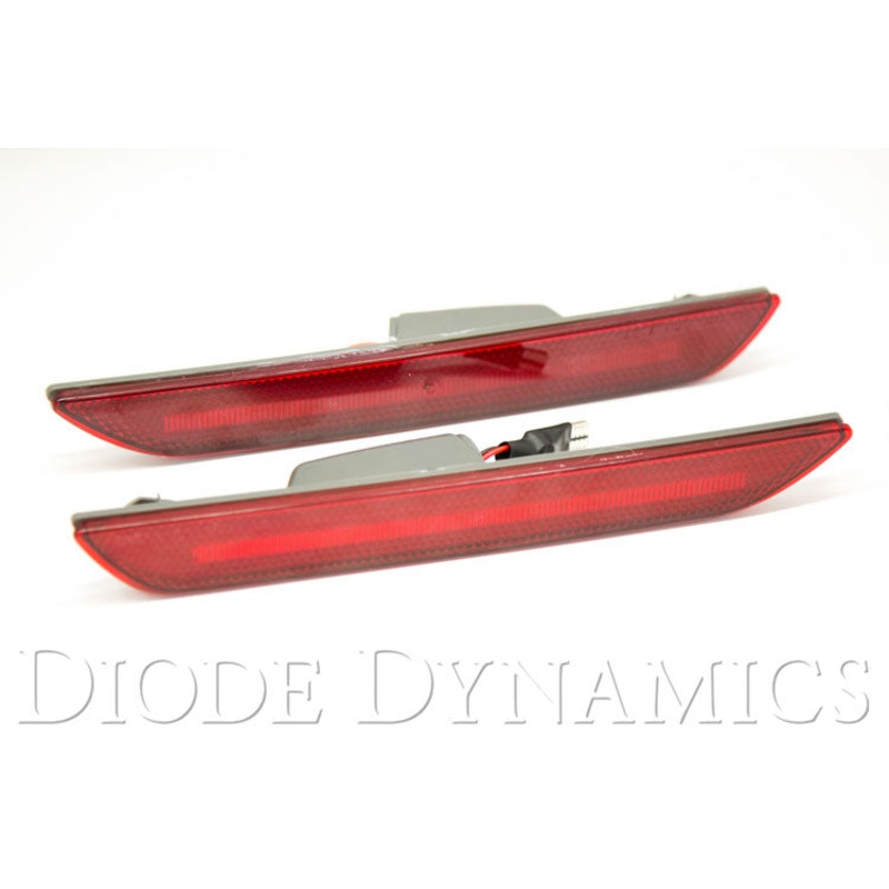 Mustang 2015 LED Sidemarkers Red Set Diode Dynamics