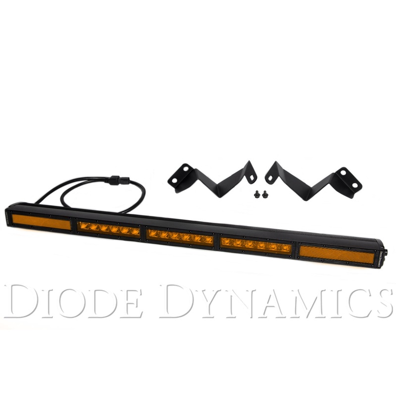 Tacoma 30 Inch LED Light Bar Kit 16-19 Tacoma Stealth Amber Combo Diode Dynamics