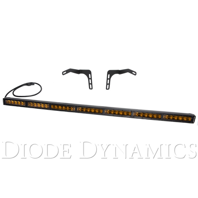 Tundra 42 Inch LED Lightbar Kit Amber Driving Diode Stealth Series Dynamics