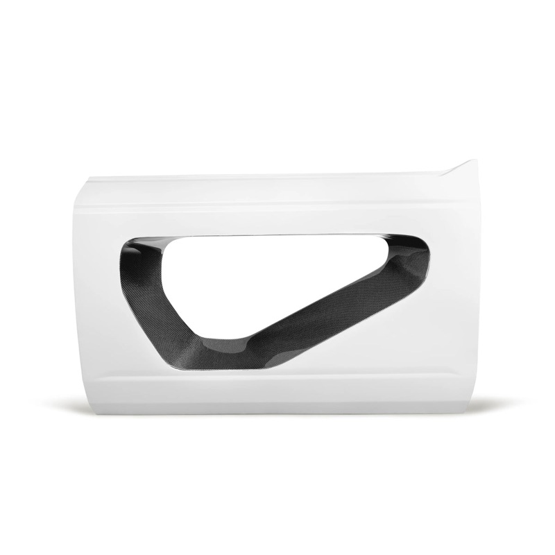 Anderson Composites 21-24 Ford Bronco 2DR Fiberglass Doors (Pair) w/ CF Inserts – Off Road