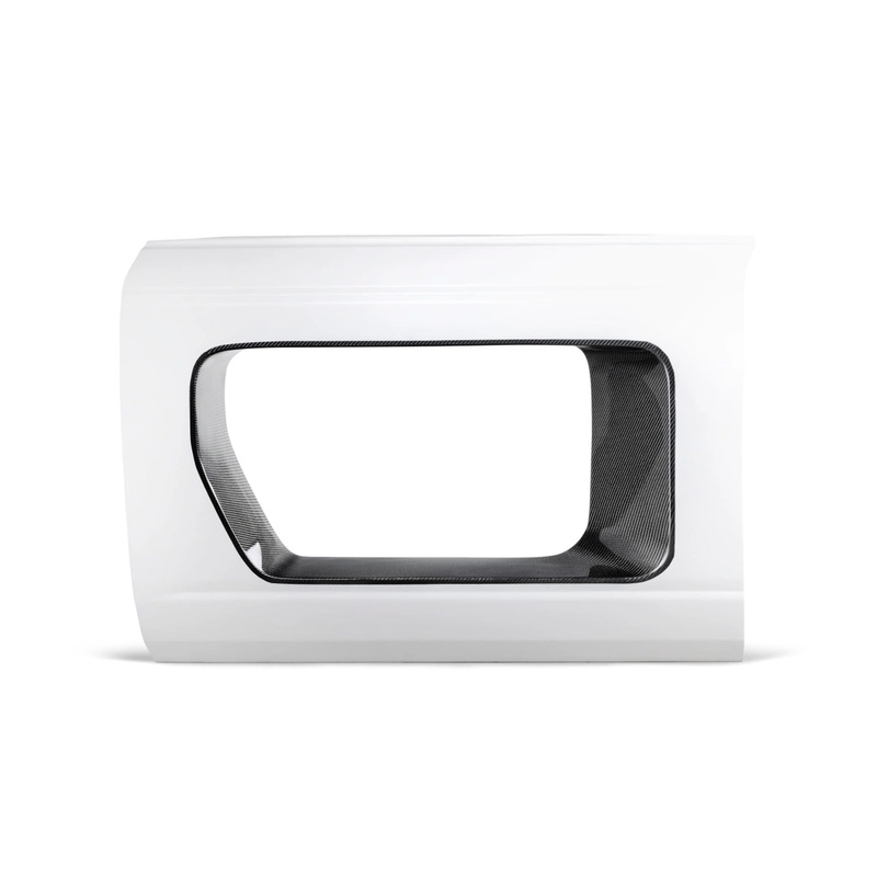 Anderson Composites 21-24 Ford Bronco 4DR Fiberglass Front Doors (Pair) w/ CF Inserts – Off Road