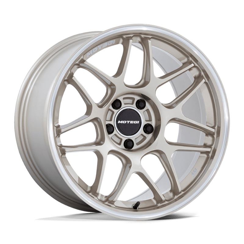 Motegi Tsubaki MR158 – 5×108 Motorsport Gold w/Machined Lip
