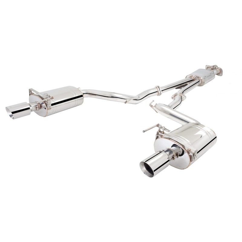 XForce Ford S550 Mustang Twin 2.5Inch Performance Cat Back Exhaust System (14-17)