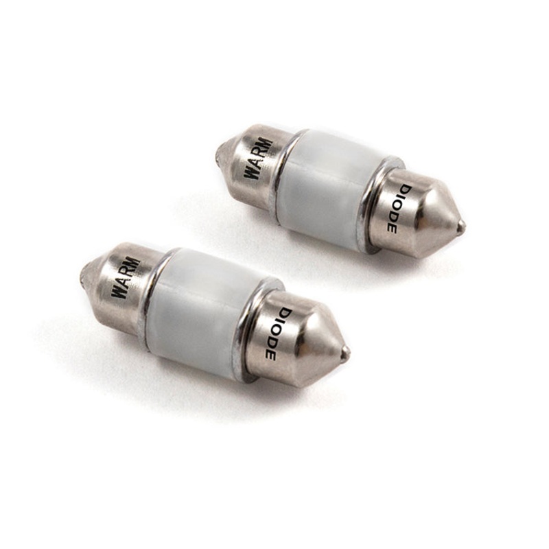 29mm HP6 LED Bulb Warm White Pair Diode Dynamics