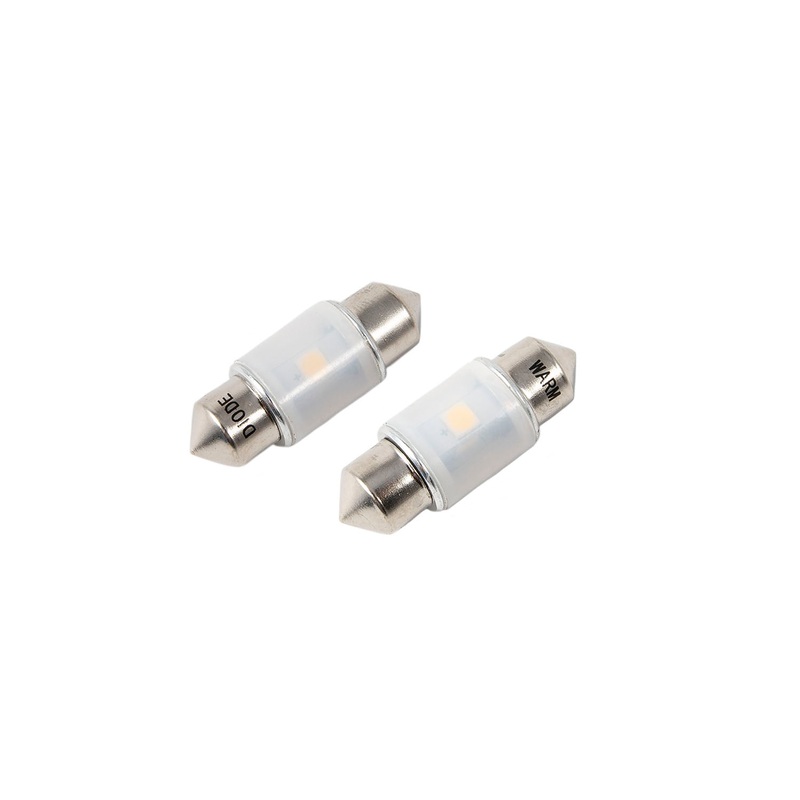 31mm HP6 LED Bulb LED Warm White Pair Diode Dynamics