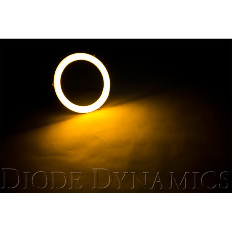 Halo Lights LED 70mm Amber Pair Diode Dynamics
