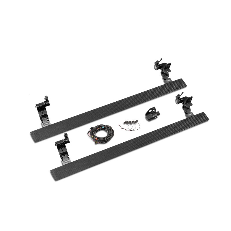 RealTruck 2024 Toyota Tacoma CC 4dr VoltStep Electric Running Board Kit (No Drill) – Tex. Blk