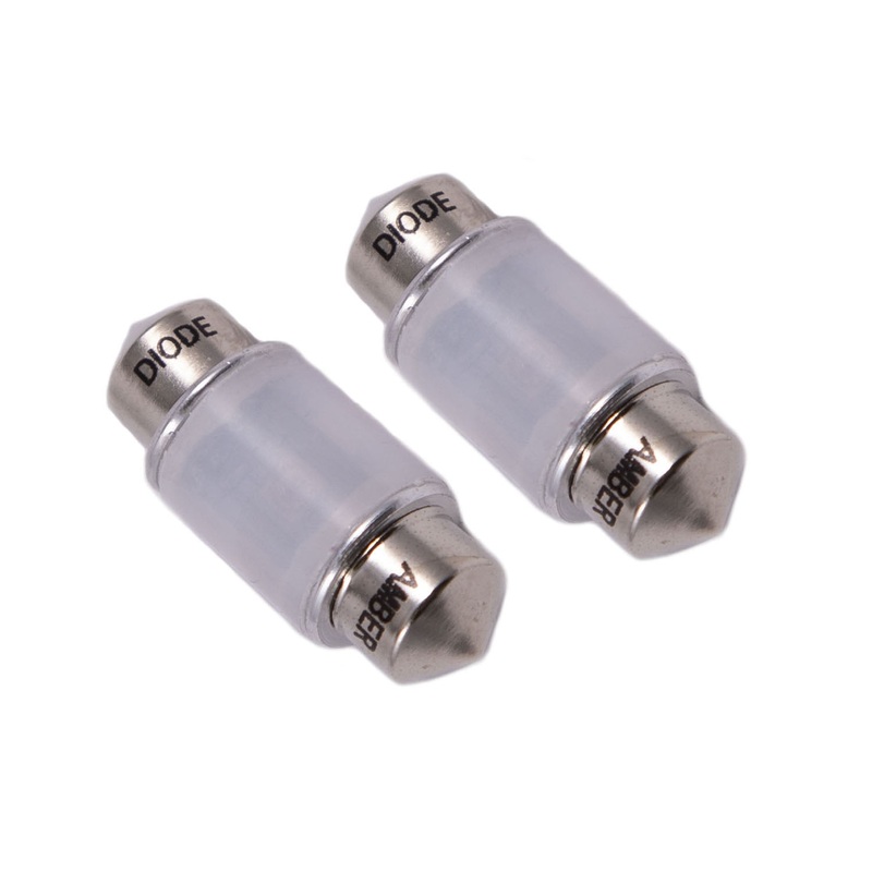 29mm HP6 LED Bulb Amber Pair Diode Dynamics