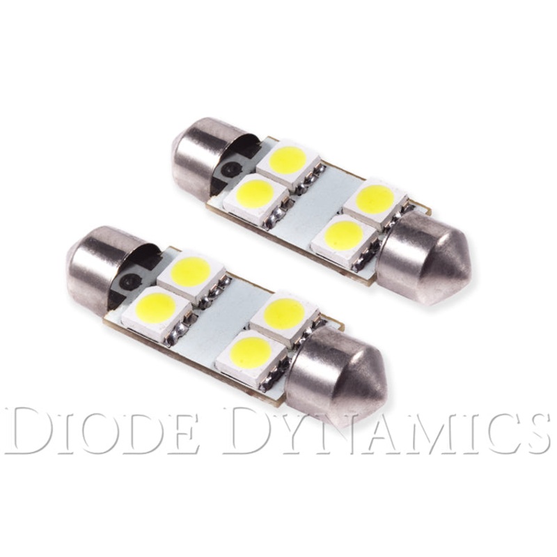 39mm SMF4 LED Bulb Warm White Pair Diode Dynamics