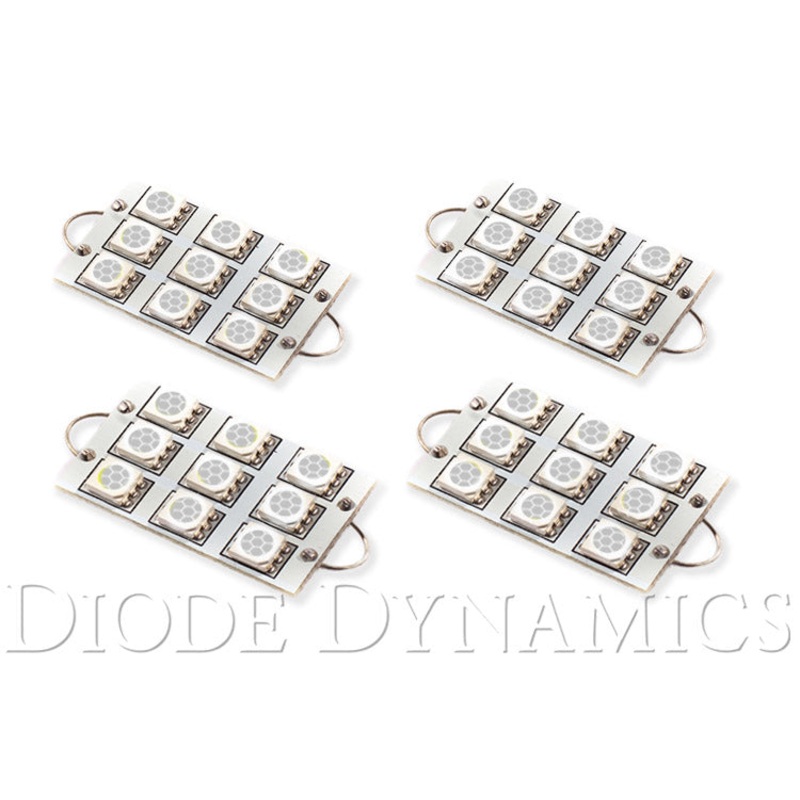 44mm SML9 LED Bulb Blue Set of 4 Diode Dynamics