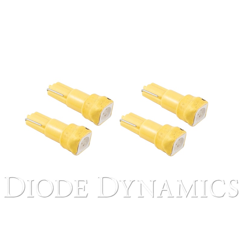 74 SMD1 LED Amber Set of 4 Diode Dynamics