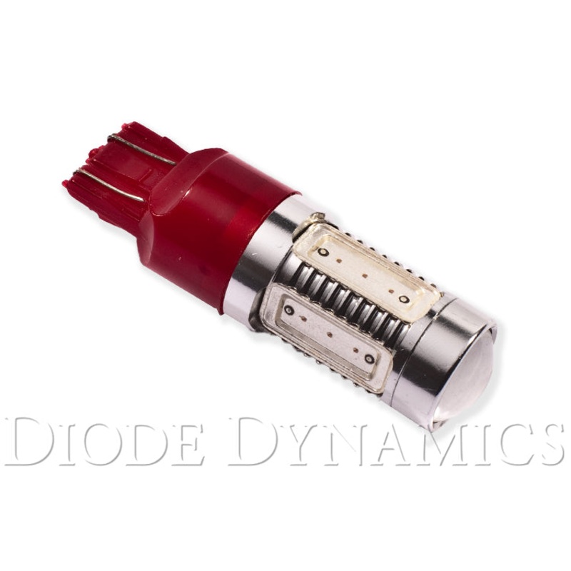 7443 LED Bulb HP11 LED Red Single Diode Dynamics