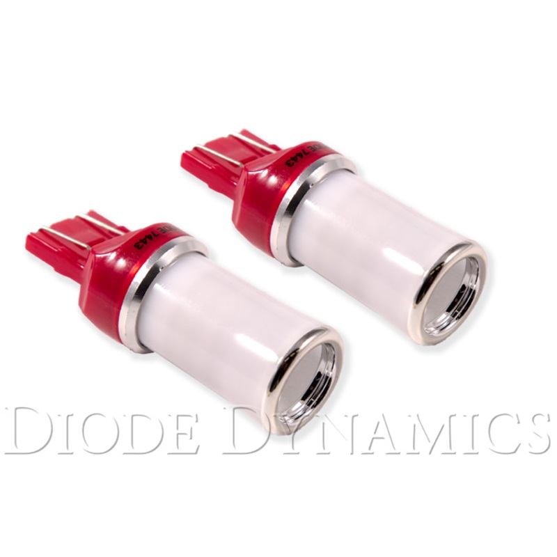 7443 LED Bulb HP48 LED Red Pair Diode Dynamics