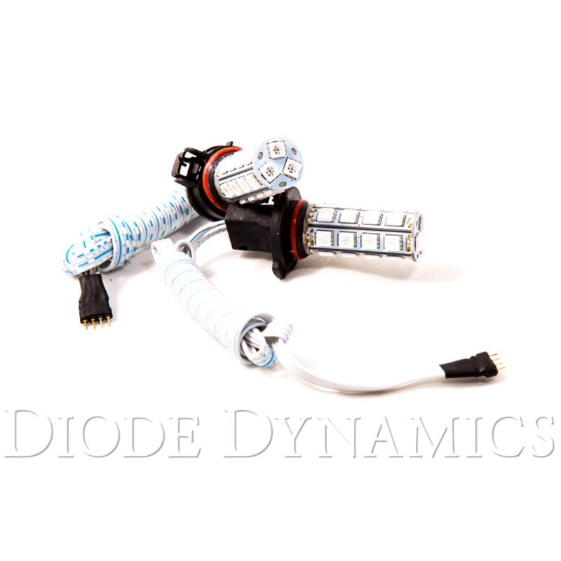 Multicolor Fog Light LED RGB Pair for 2009 Dodge Journey Diode Dynamics