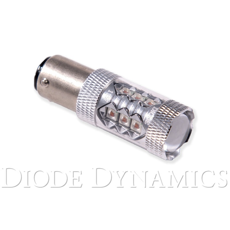1157 LED Bulb XP80 LED Red Single Diode Dynamics