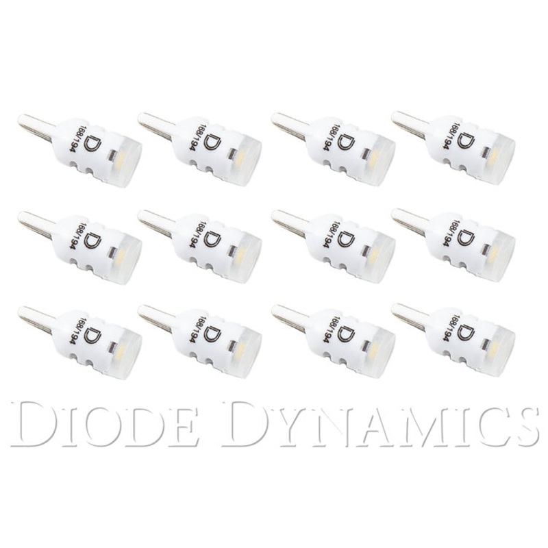 194 LED Bulb HP3 LED Natural White Set of 12 Diode Dynamics